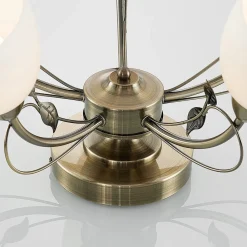 Thaddeus loftlampe, 5 lyskilder højde 31 cm^Lindby Outlet