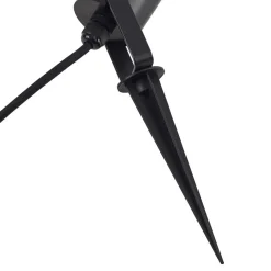 Lindby Thorgal lampe med jordspyd, Ø 6 cm, sort, sæt med 3 stk