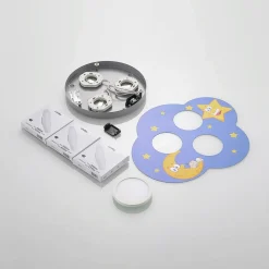 Thorke loftlampe, nattehimmel^Lindby Best