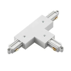 Lindby Skinnesystem>T-stik Linaro, hvid, 1-faset system