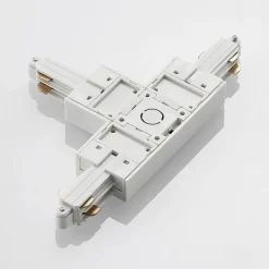 Lindby Skinnesystem>T-stik Linaro, hvid, 1-faset system