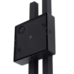 udendørs LED-væglampe Abelia, sort, aluminium, stål^Lindby Online