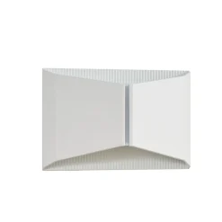 udendørs LED-væglampe Anlira, hvid, op og ned, IP65^Lindby Outlet