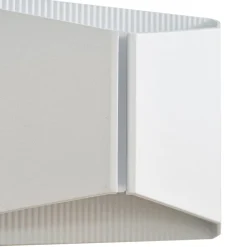 udendørs LED-væglampe Anlira, hvid, op og ned, IP65^Lindby Outlet