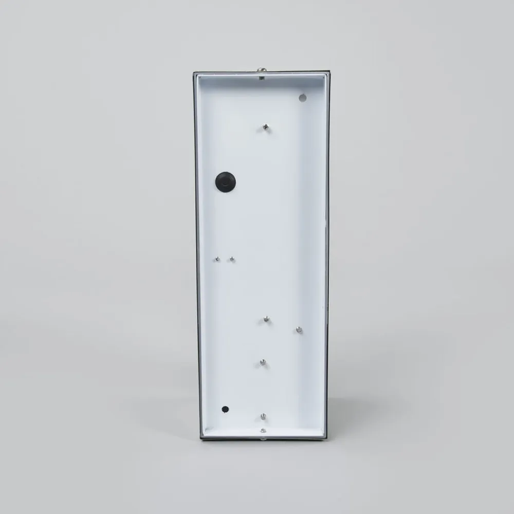 udendørs LED-væglampe Severina, 25 cm, sensor, stål^Lindby New