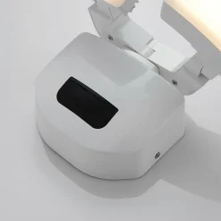 udendørs LED-væglampe Nikias, 30 cm, sensor, 2 lyskilder, hvid^Lindby Outlet