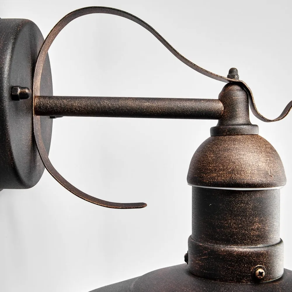 udendørs LED-væglampe Clea, bredde 24 cm, metal^Lindby New