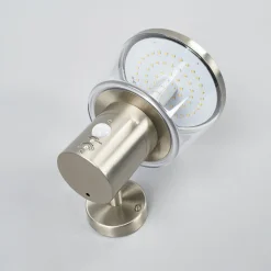 udendørs LED-væglampe Antje, bevægelsessensor, IP44^Lindby New