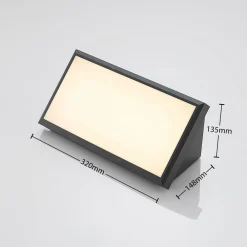 Lindby Terrassebelysning|Væglampe Med Sensor><noscript><img width=