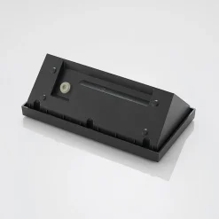 udendørs LED-væglampe Abby, grå, plast, IP65^Lindby New