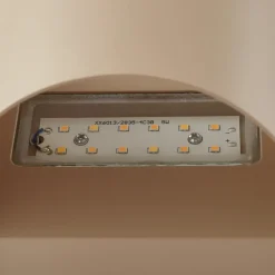 udendørs LED-væglampe Lenore, beige, metal, 13,5 cm^Lindby Hot