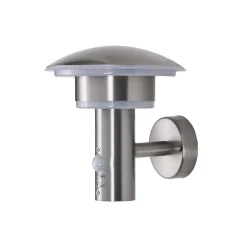 udendørs LED-væglampe Lillie, sensor, højde 19 cm^Lindby New