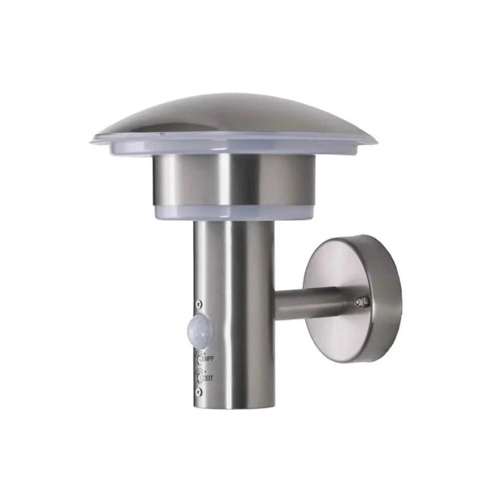 udendørs LED-væglampe Lillie, sensor, højde 19 cm^Lindby New