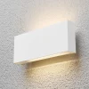 udendørs LED-væglampe Safira, metal, op/ned, IP44^Lindby Discount