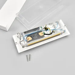 udendørs LED-væglampe Safira, metal, op/ned, IP44^Lindby Discount