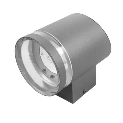 udendørs LED-væglampe Melinda, 9 cm, stål^Lindby Best