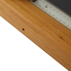 udendørs LED-væglampe Lenore, sort, metal, 36,5 cm^Lindby Clearance