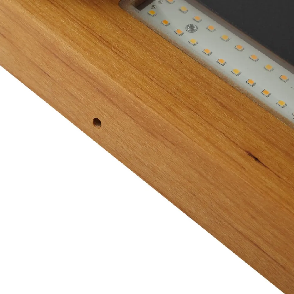 udendørs LED-væglampe Lenore, sort, metal, 36,5 cm^Lindby Clearance