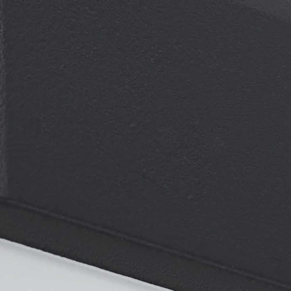 Lindby udendørs LED-væglampe Siana, sort, pc, sensor