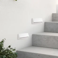 udendørs LED-væglampe Appeso, længde 22 cm, sæt med 2 stk^Lindby Discount