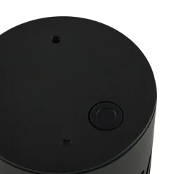 udendørs loftlampe Lurinda, 10,5 cm, sort, aluminium,^Lindby Hot