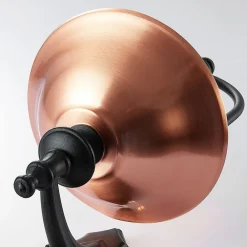 Lindby udendørs væglampe Clint, kobber, nedadrettet, IP44