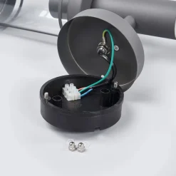 Udendørs væglampe Djori, Sensor, antracit, stål^Lindby Online