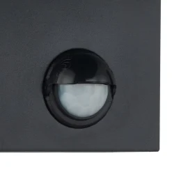 Lindby udendørs væglampe Gelso, aluminium, 15 cm, GU10, sensor