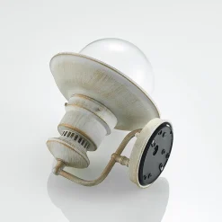 udendørs væglampe Gwendolyn, hvid antik, metal, 26 cm^Lindby Online