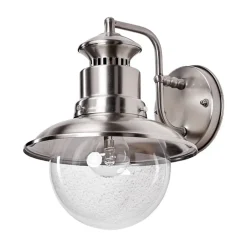 udendørs væglampe Gwendolyn, grå, stål, 26 cm^Lindby Clearance