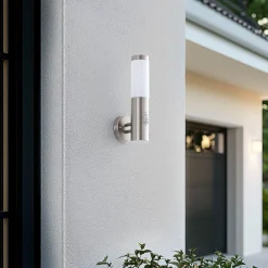 udendørs væglampe Kristof, bevægelsessensor, 33 cm, E27^Lindby Best