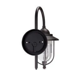 udendørs væglampe Meret, højde 37 cm, rustfarvet, aluminium^Lindby Outlet