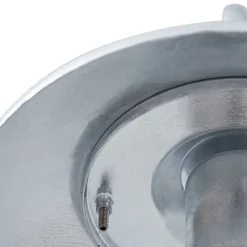 udendørs væglampe Naleta, galvaniseret sølv, stål^Lindby