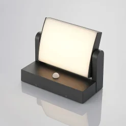 udendørs væglampe Sherin, sæt med 2, drejelig, sensor^Lindby Discount