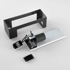 Lindby udendørs væglampe Tilian, sensor, højde 25 cm, antracit