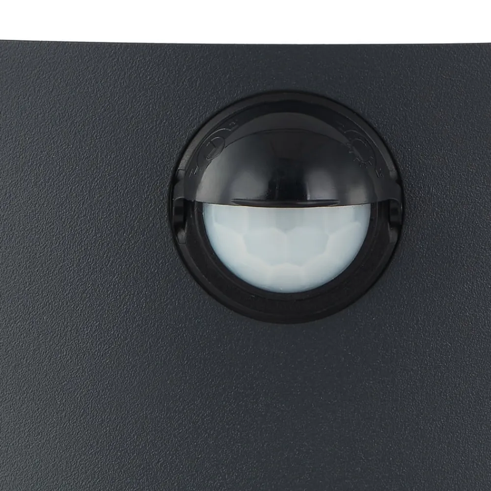 Lindby Væglampe Med Sensor|Væglamper>udendørs væglampe Vimal, sensor, E27, 26 cm, aluminium