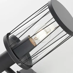 udendørs væglampe Yonan, højde 34 cm, antracit, sensor^Lindby Clearance