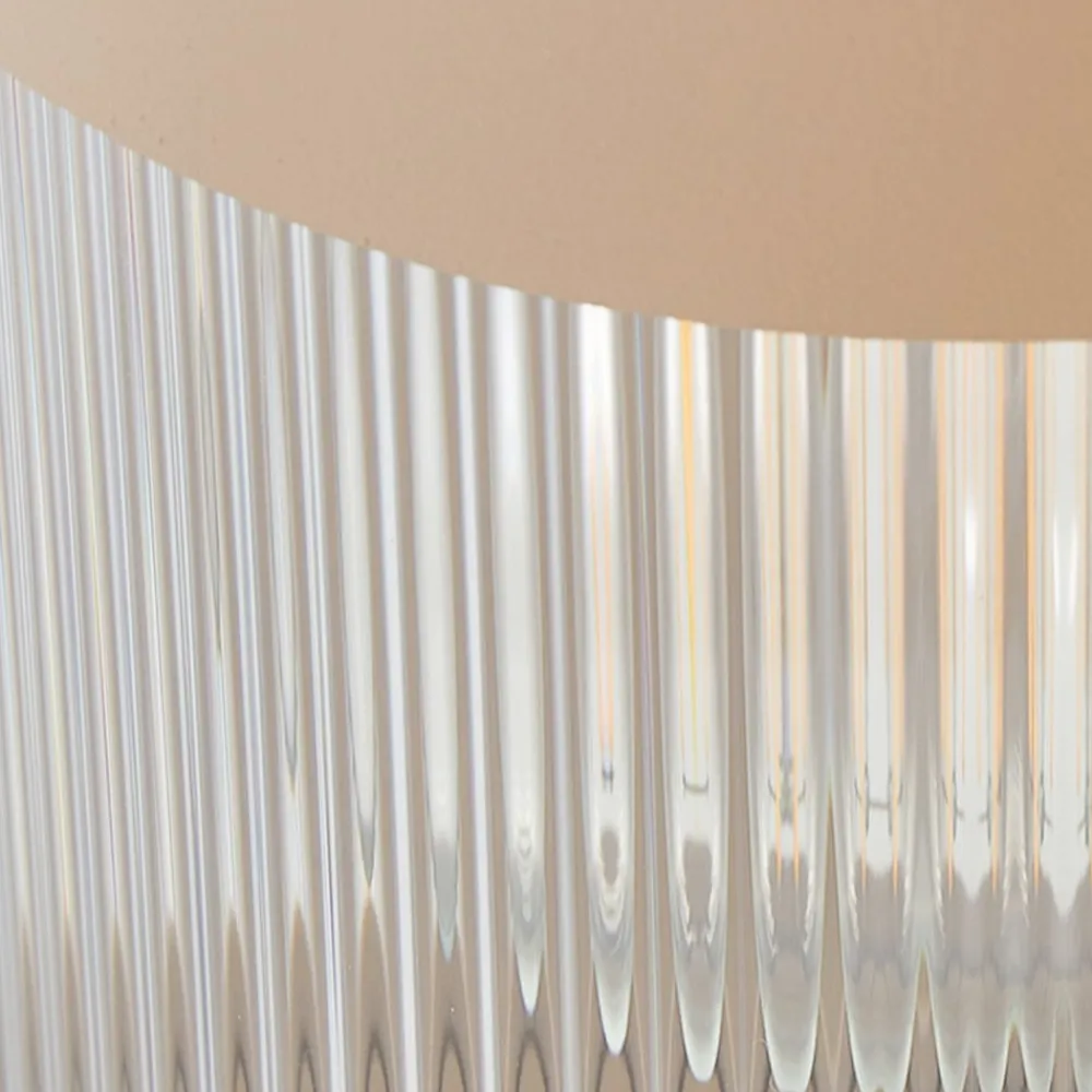 Lindby Væglampe Med Sensor|Væglamper>udendørs væglampe Yrene, 20 cm, beige, sensor, ripple