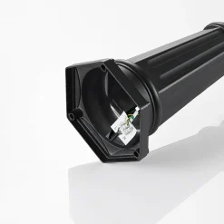 Lindby udendørslampe Clint, 225 cm, 3 lyskilder, saltvandsresistent, E27