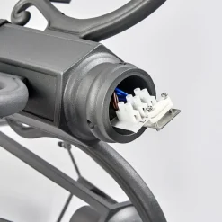 udendørslampe Edana, 212 cm, 3 lyskilder, antracit, E27, IP44^Lindby Online