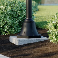 udendørslampe Farley, 215 cm, 2 lyskilder, IP44, E27^Lindby Outlet