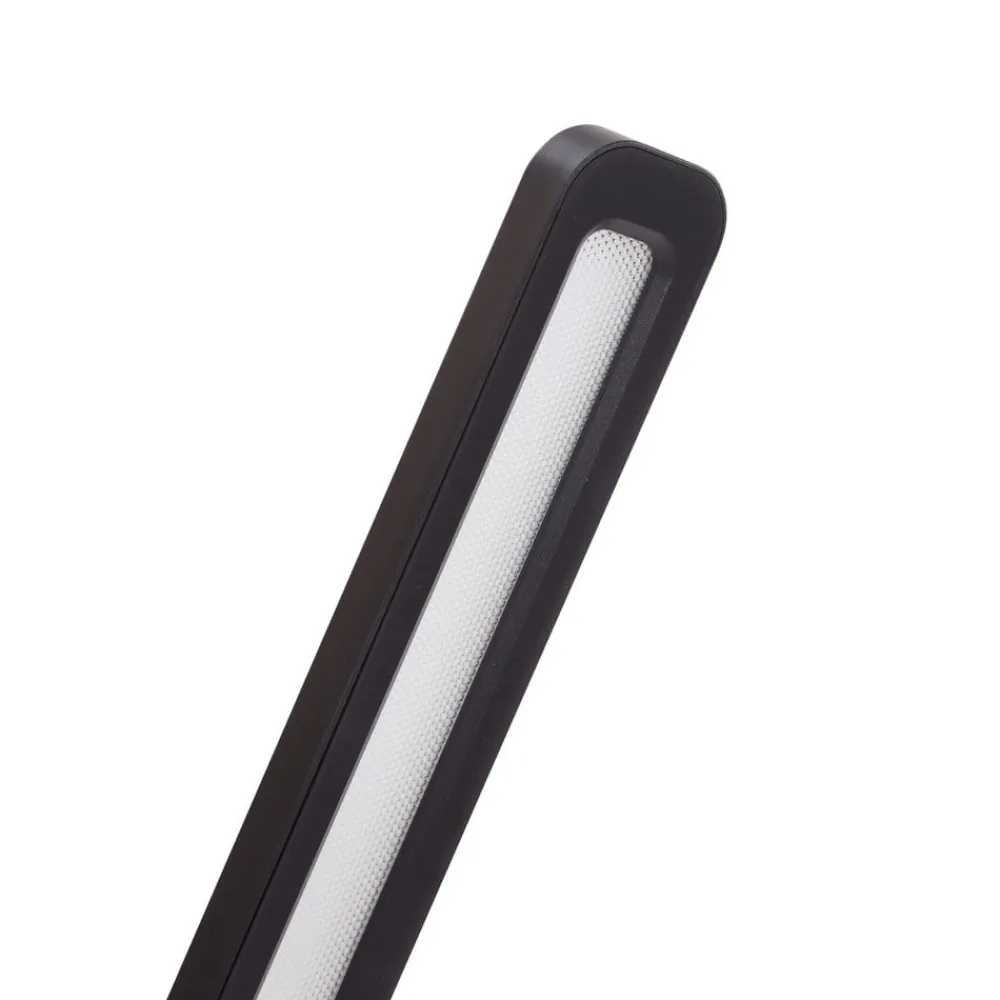 Lindby Arbejdsrum/Kontor|Bordlamper>Valtorin LED-skrivebordslampe, sort