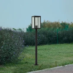 vejlampe Bolgar, sort, metal, glas, 15 cm^Lindby Sale