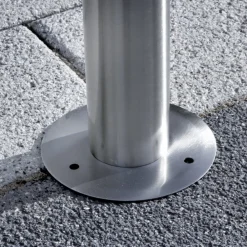 Lindby vejlampe Damion, 140 cm, stål, E27, IP44