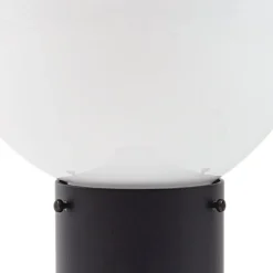 vejlampe Dangan, hvid, højde 90 cm, glas, metal^Lindby Sale