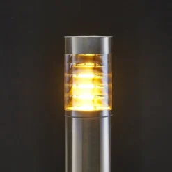 Lindby vejlampe Enja, 100 cm, stål, IP44, E27