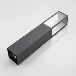 vejlampe, højde 80 cm, antracit metal^Lindby Best