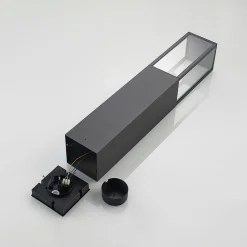 vejlampe, højde 80 cm, antracit metal^Lindby Best