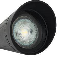 Lindby vejlampe Sorvete, sort, metal, 3 lyskilder, 83 cm