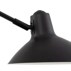 væglampe Adrik, sort, metal, med stikprop^Lindby Sale